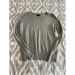 Worthington Women’s Gray Knit Sweater Long Sleeve Crewneck Size M